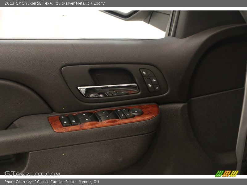 Quicksilver Metallic / Ebony 2013 GMC Yukon SLT 4x4