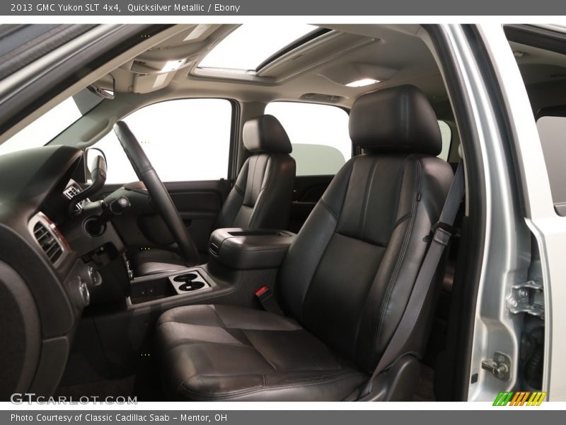 Quicksilver Metallic / Ebony 2013 GMC Yukon SLT 4x4