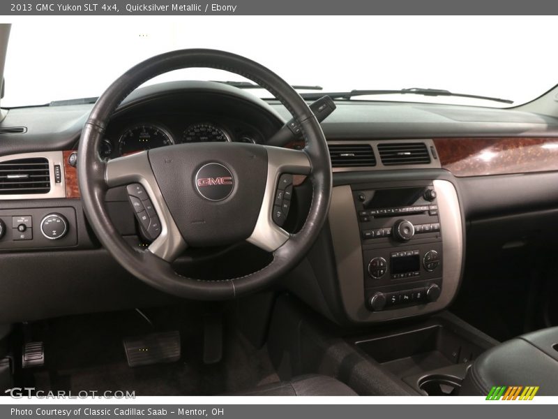 Quicksilver Metallic / Ebony 2013 GMC Yukon SLT 4x4