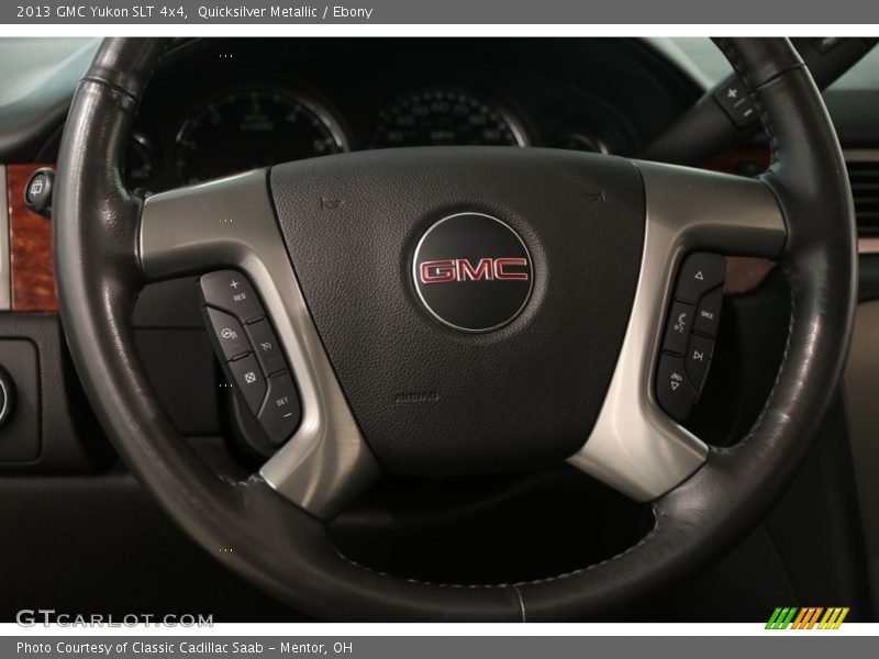 Quicksilver Metallic / Ebony 2013 GMC Yukon SLT 4x4