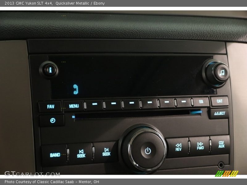 Quicksilver Metallic / Ebony 2013 GMC Yukon SLT 4x4