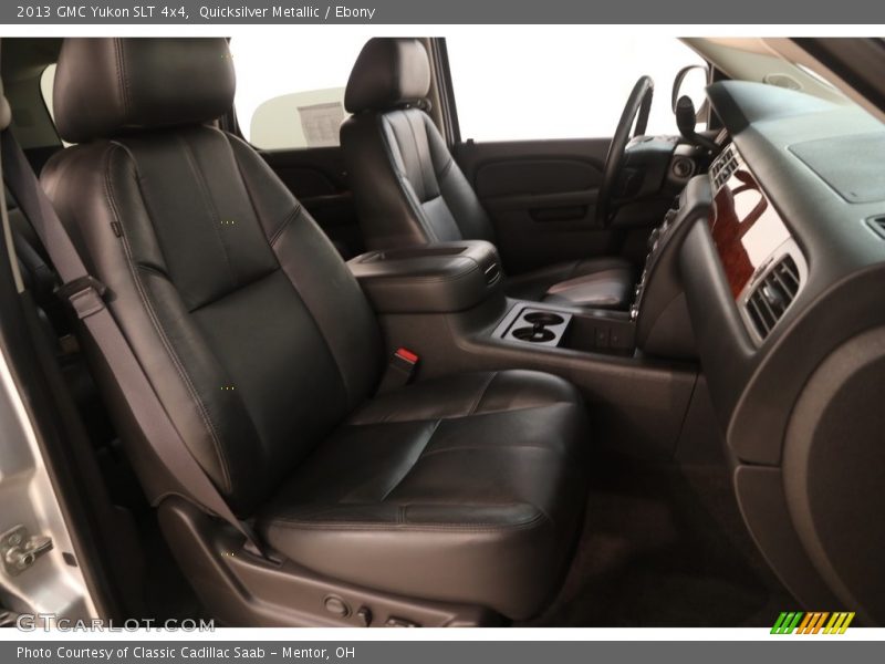 Quicksilver Metallic / Ebony 2013 GMC Yukon SLT 4x4