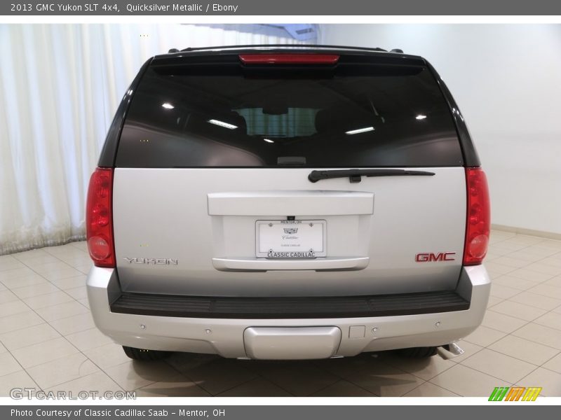 Quicksilver Metallic / Ebony 2013 GMC Yukon SLT 4x4