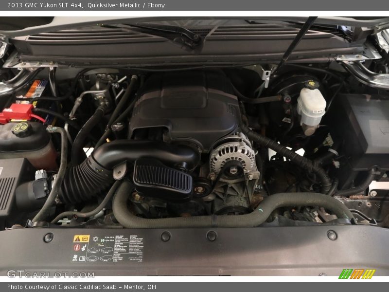 Quicksilver Metallic / Ebony 2013 GMC Yukon SLT 4x4