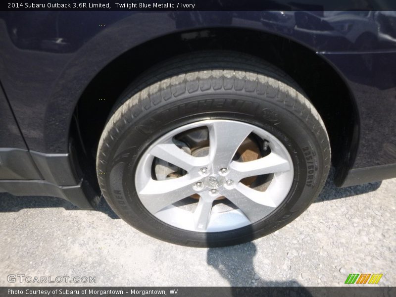 Twilight Blue Metallic / Ivory 2014 Subaru Outback 3.6R Limited