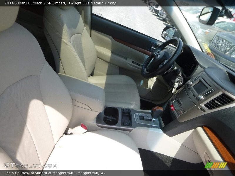 Twilight Blue Metallic / Ivory 2014 Subaru Outback 3.6R Limited