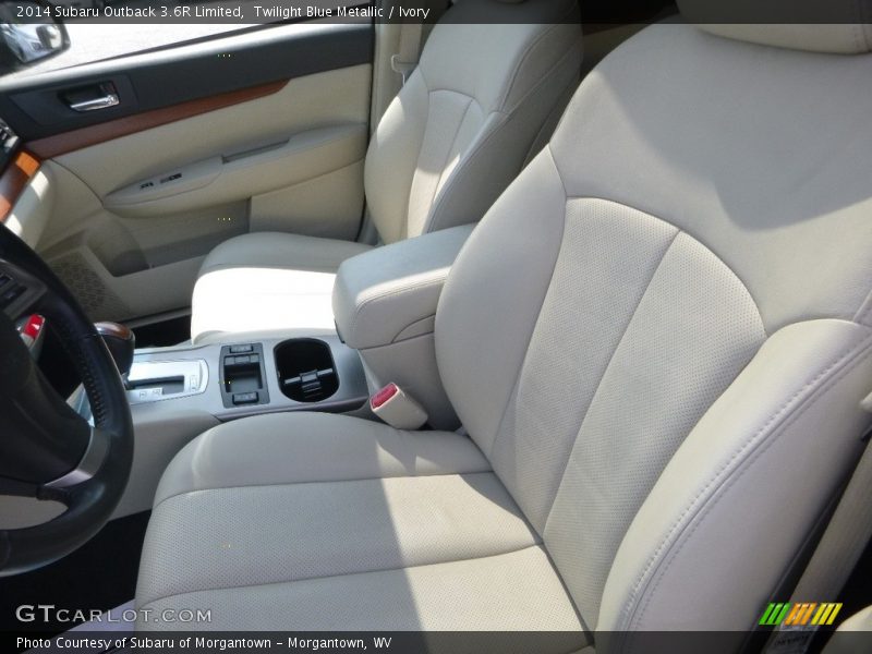 Twilight Blue Metallic / Ivory 2014 Subaru Outback 3.6R Limited