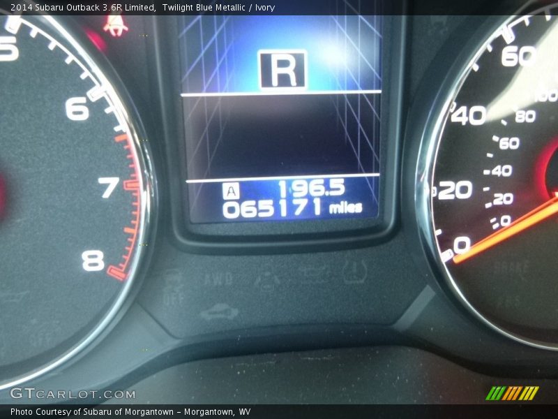 Twilight Blue Metallic / Ivory 2014 Subaru Outback 3.6R Limited