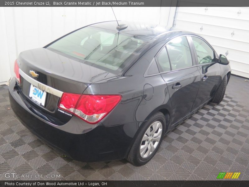 Black Granite Metallic / Jet Black/Medium Titanium 2015 Chevrolet Cruze LS
