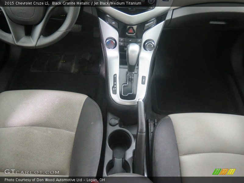 Black Granite Metallic / Jet Black/Medium Titanium 2015 Chevrolet Cruze LS