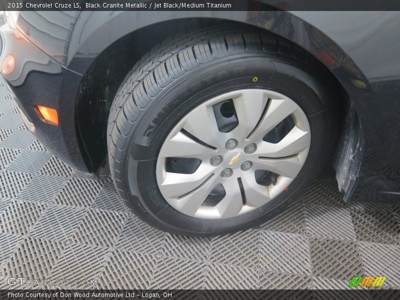 Black Granite Metallic / Jet Black/Medium Titanium 2015 Chevrolet Cruze LS
