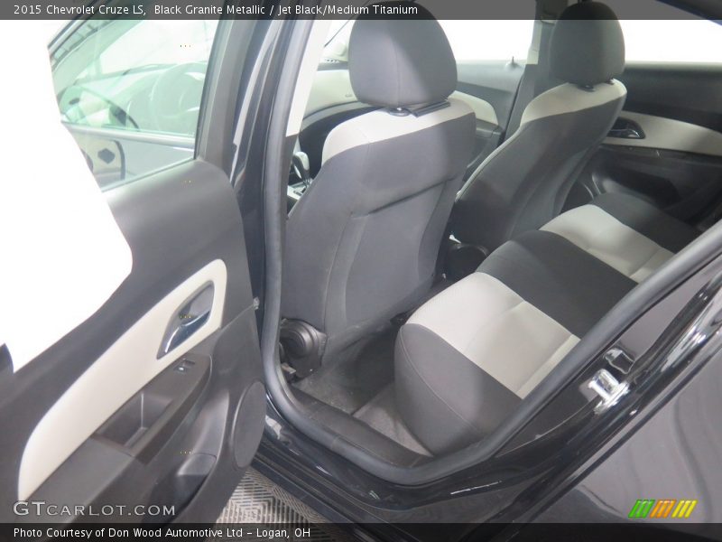 Black Granite Metallic / Jet Black/Medium Titanium 2015 Chevrolet Cruze LS
