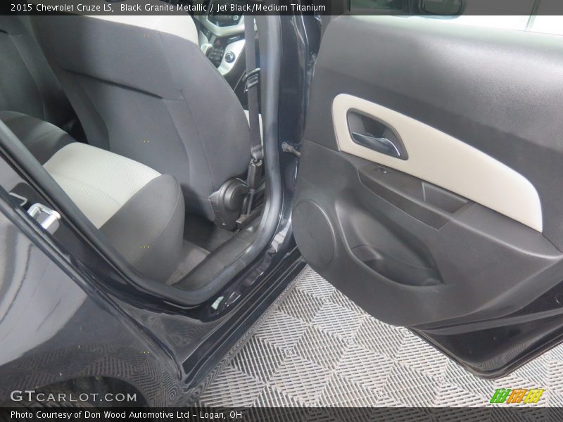 Black Granite Metallic / Jet Black/Medium Titanium 2015 Chevrolet Cruze LS