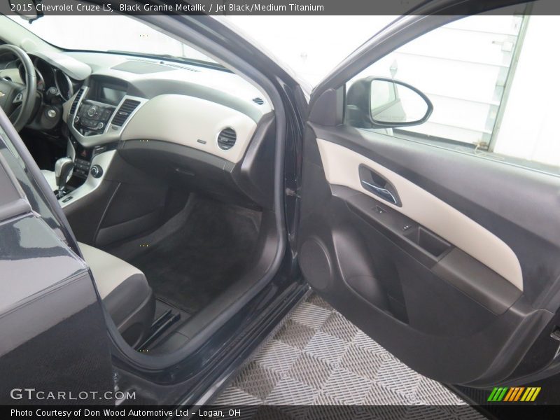 Black Granite Metallic / Jet Black/Medium Titanium 2015 Chevrolet Cruze LS