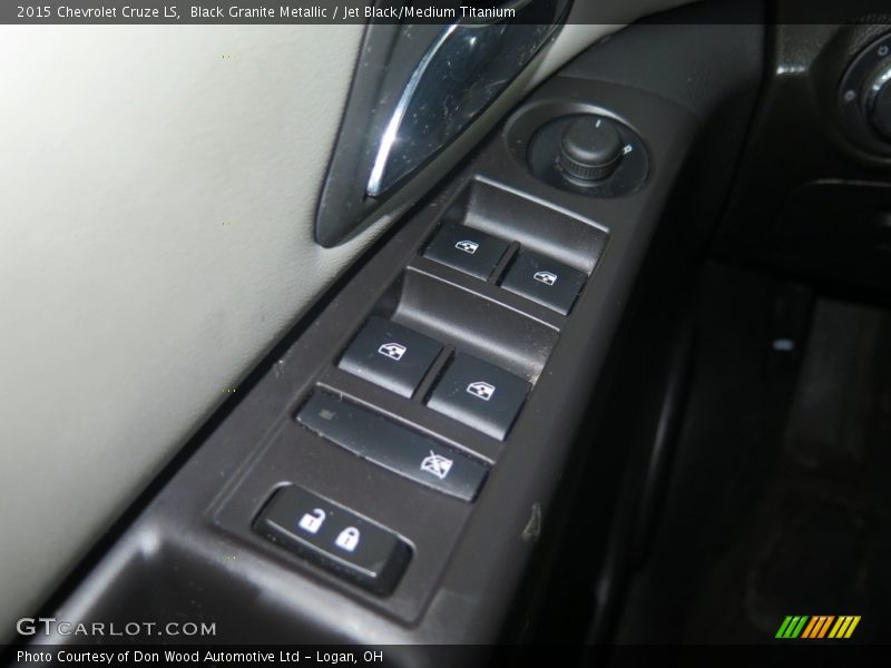 Black Granite Metallic / Jet Black/Medium Titanium 2015 Chevrolet Cruze LS