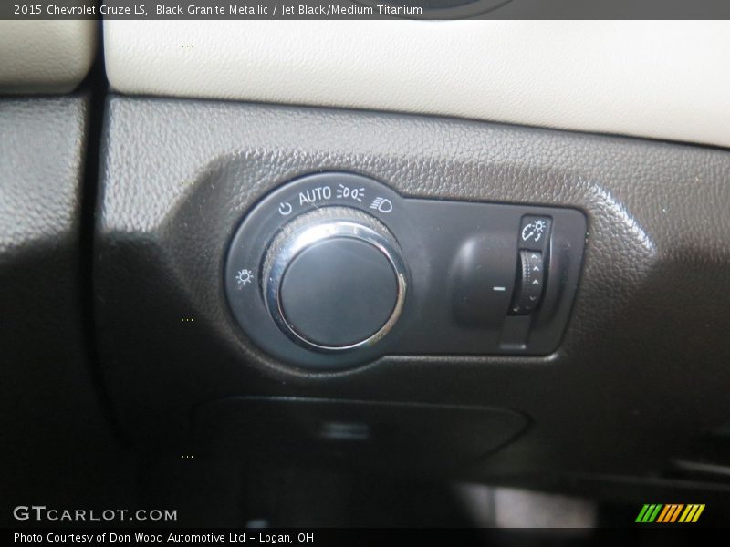 Black Granite Metallic / Jet Black/Medium Titanium 2015 Chevrolet Cruze LS