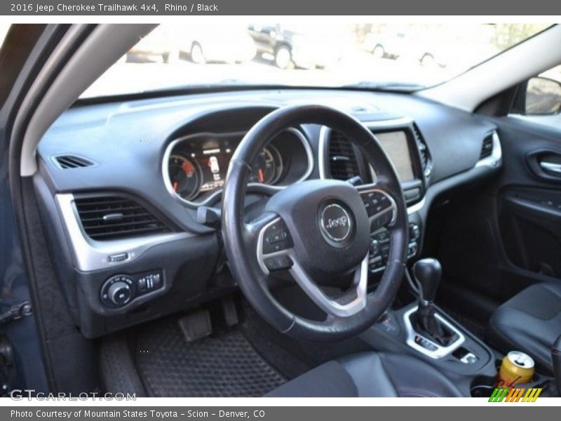 Rhino / Black 2016 Jeep Cherokee Trailhawk 4x4