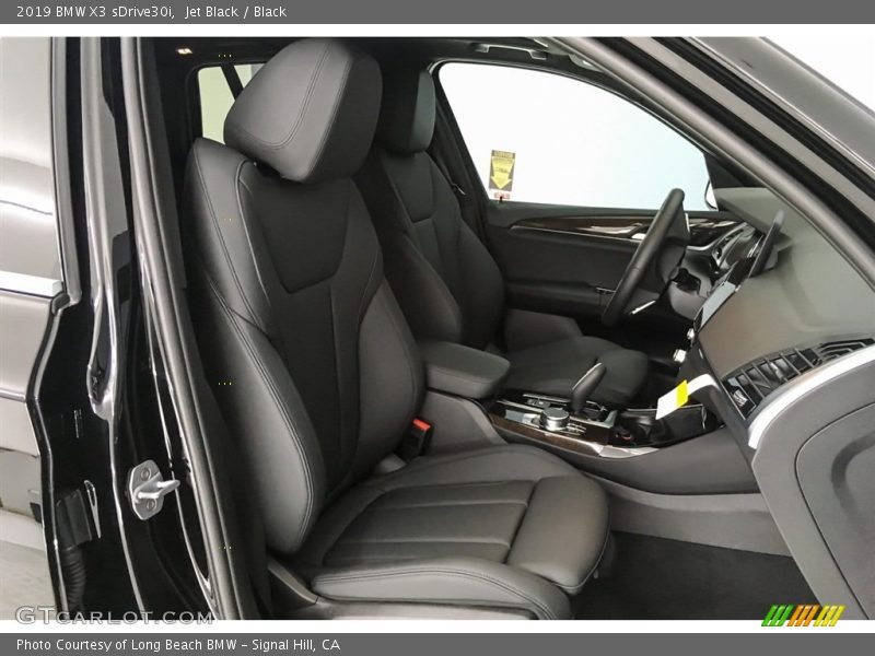 Jet Black / Black 2019 BMW X3 sDrive30i
