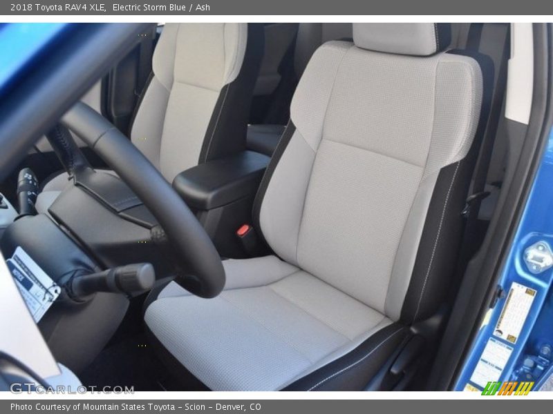 Electric Storm Blue / Ash 2018 Toyota RAV4 XLE