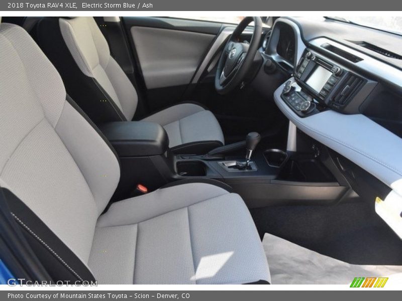 Electric Storm Blue / Ash 2018 Toyota RAV4 XLE