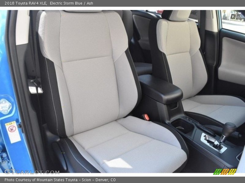 Electric Storm Blue / Ash 2018 Toyota RAV4 XLE