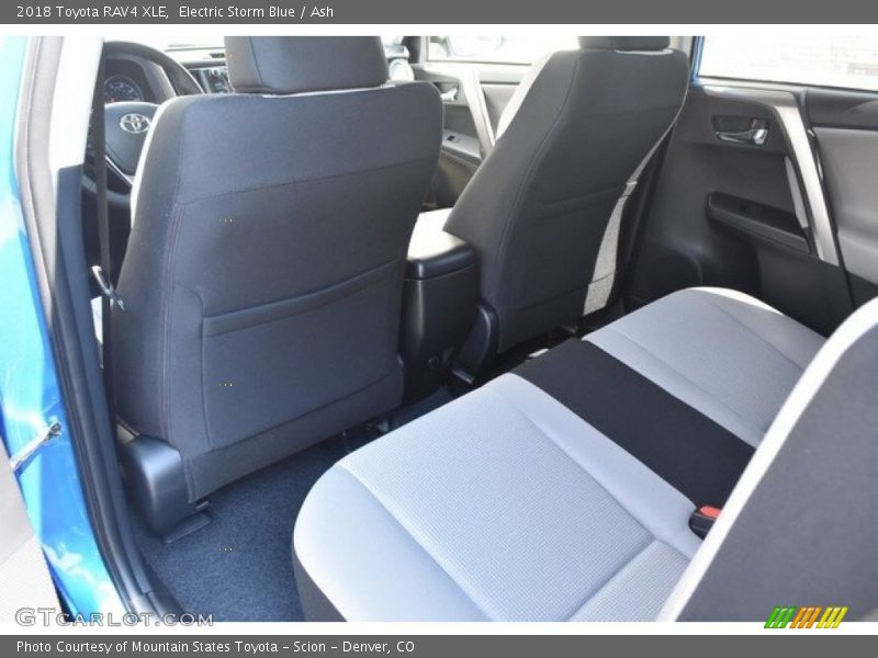 Electric Storm Blue / Ash 2018 Toyota RAV4 XLE