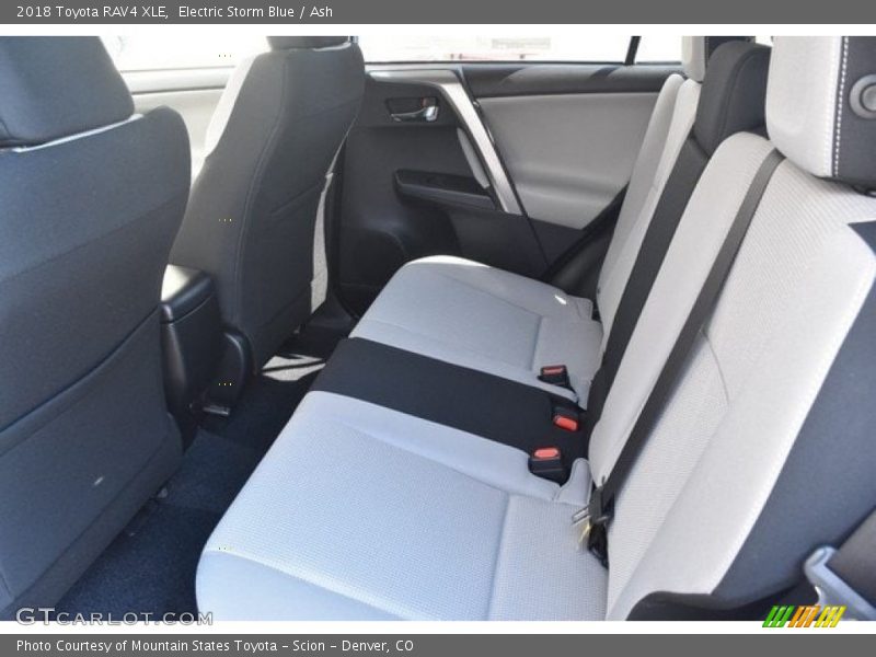 Electric Storm Blue / Ash 2018 Toyota RAV4 XLE