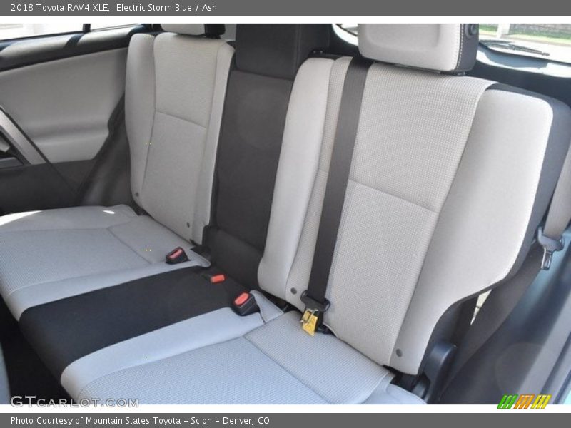 Electric Storm Blue / Ash 2018 Toyota RAV4 XLE