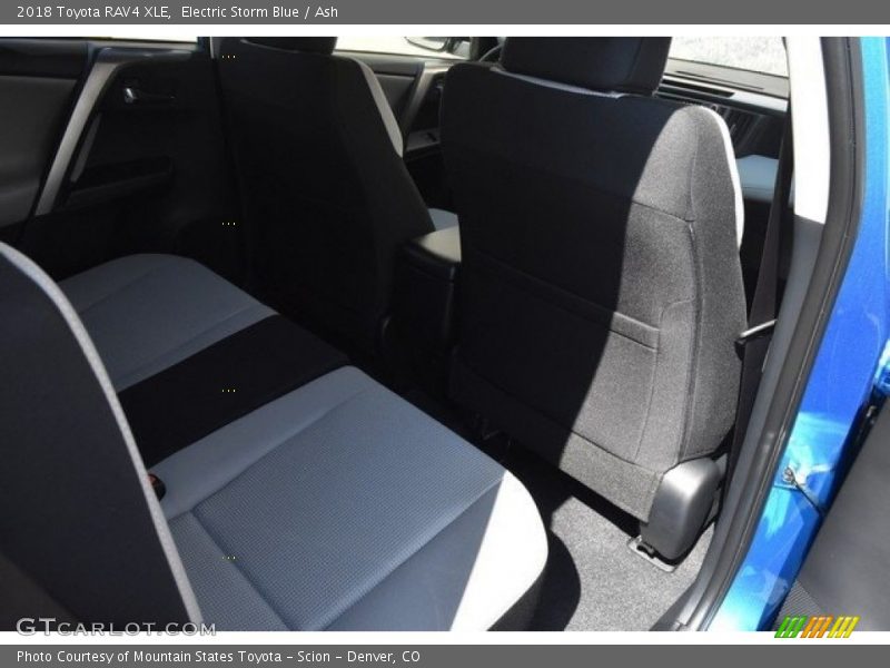 Electric Storm Blue / Ash 2018 Toyota RAV4 XLE
