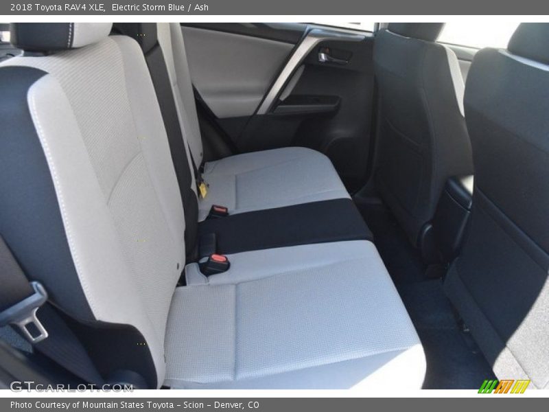 Electric Storm Blue / Ash 2018 Toyota RAV4 XLE