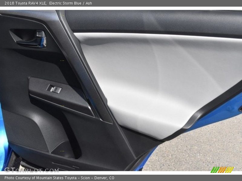 Electric Storm Blue / Ash 2018 Toyota RAV4 XLE