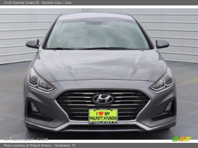 Machine Gray / Gray 2018 Hyundai Sonata SE