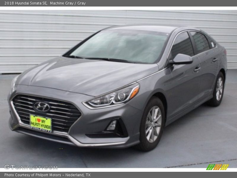 Machine Gray / Gray 2018 Hyundai Sonata SE