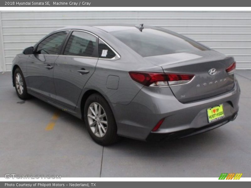 Machine Gray / Gray 2018 Hyundai Sonata SE