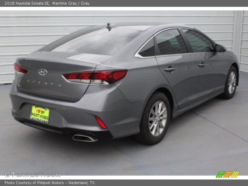 Machine Gray / Gray 2018 Hyundai Sonata SE