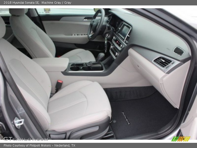Machine Gray / Gray 2018 Hyundai Sonata SE