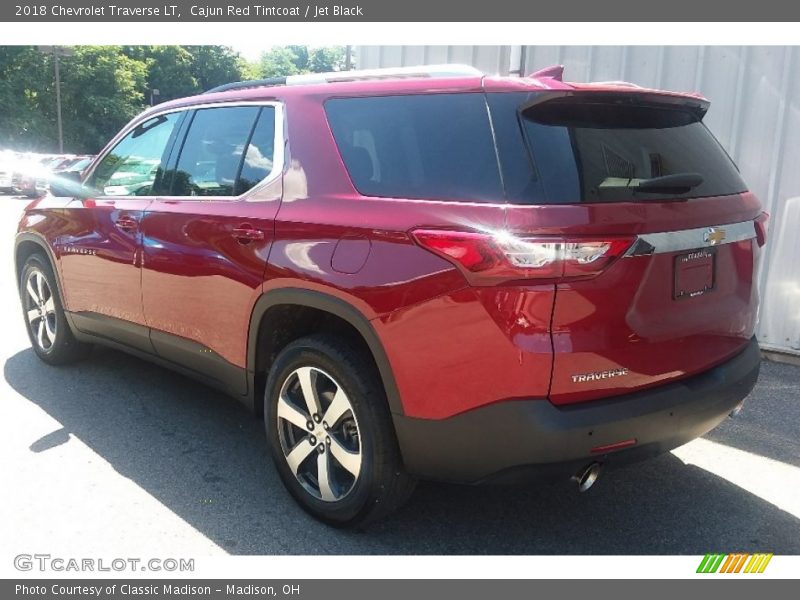 Cajun Red Tintcoat / Jet Black 2018 Chevrolet Traverse LT