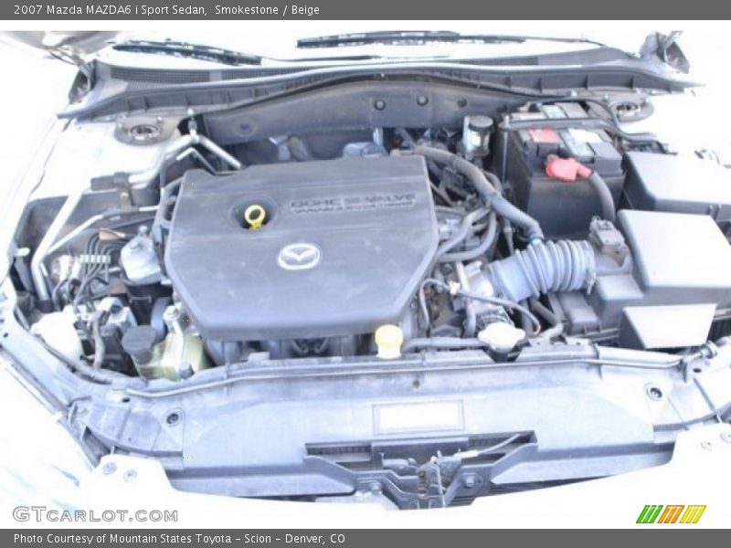 Smokestone / Beige 2007 Mazda MAZDA6 i Sport Sedan