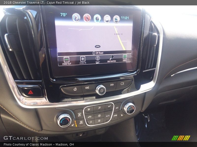Cajun Red Tintcoat / Jet Black 2018 Chevrolet Traverse LT