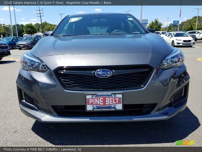 Magnetite Gray Metallic / Black 2018 Subaru Impreza 2.0i Sport 5-Door