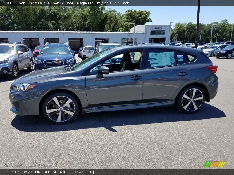 Magnetite Gray Metallic / Black 2018 Subaru Impreza 2.0i Sport 5-Door