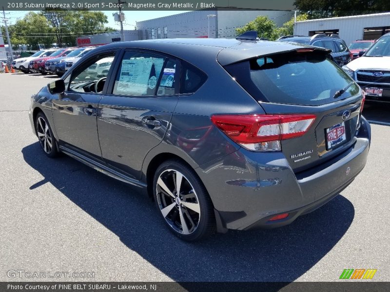Magnetite Gray Metallic / Black 2018 Subaru Impreza 2.0i Sport 5-Door