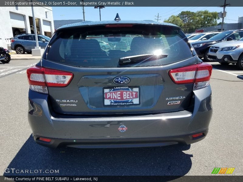 Magnetite Gray Metallic / Black 2018 Subaru Impreza 2.0i Sport 5-Door