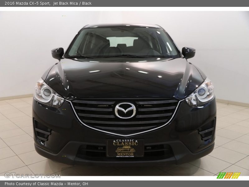 Jet Black Mica / Black 2016 Mazda CX-5 Sport
