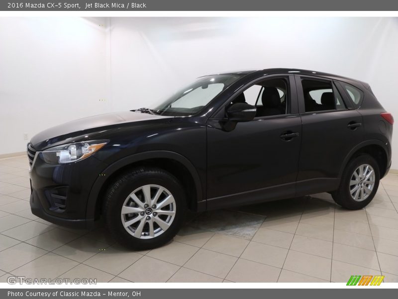 Jet Black Mica / Black 2016 Mazda CX-5 Sport