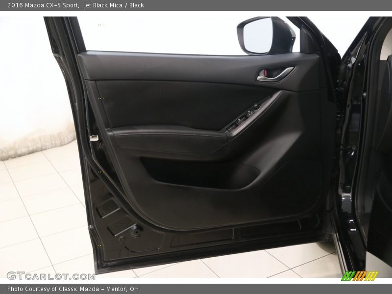 Jet Black Mica / Black 2016 Mazda CX-5 Sport