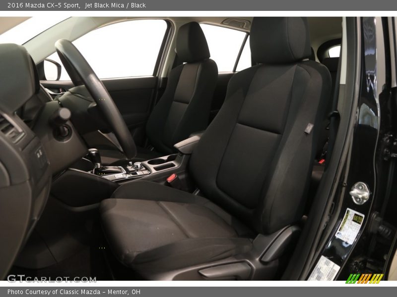 Jet Black Mica / Black 2016 Mazda CX-5 Sport
