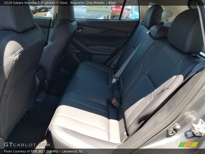 Magnetite Gray Metallic / Black 2018 Subaru Impreza 2.0i Limited 5-Door