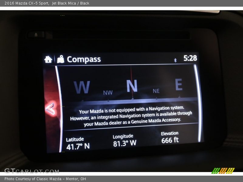Jet Black Mica / Black 2016 Mazda CX-5 Sport