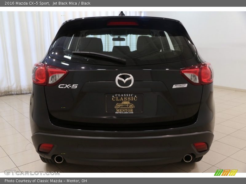 Jet Black Mica / Black 2016 Mazda CX-5 Sport